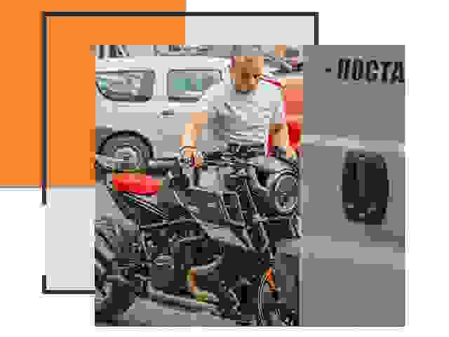 Перевозка мотоцикла по России - Услуги Перевозка-Длн