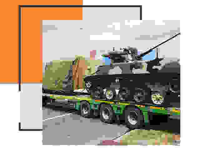 Перевозка военной техники в Дальнереченске